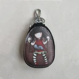 General Car Key Case Cartoon Protection Cover Men And Women Key Holder Porta Chaves Purse Porta Chave Funda Llave Lighter Bag