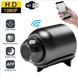 New X5 Mini Night Vision 1080P Wireless Surveillance Camera Lightweight Clear Portable Motion Detection Premium Quality