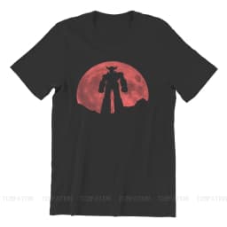 UFO Robot Goldrake Grendizer Anime Red Moon Classic T Shirt Classic Grunge Summer Loose Cotton Men Cloth Harajuku O-Neck TShirt