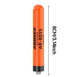 ABBREE AR-805PLUS Mini Antenna Walkie Talkie SMA-Female UHF VHF High Gain upgrade AR-805S For Baofeng UV-5Rmini UV-5RH Ham Radio