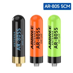ABBREE AR-805PLUS Mini Antenna Walkie Talkie SMA-Female UHF VHF High Gain upgrade AR-805S For Baofeng UV-5Rmini UV-5RH Ham Radio