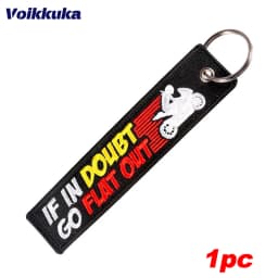 1 PC Wholesale Aviation Keychain Top Gun Maverick Medical Bag Both Sides Embroidery Car Tag Key Accessories Backpack Pendant