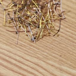 200pcs/lot 18 20 24 30 35 40 mm Metal Ball Head Pins Connector for DIY Jewelry Making Beads Needlework 0.5mm Headpin Accessories