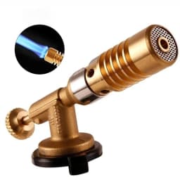 Gas Burner Flame Gas Torch Flame Gun Blowtorch Cooking Soldering Butane Auto Ignition Gas-Burner Lighter Heating Camping