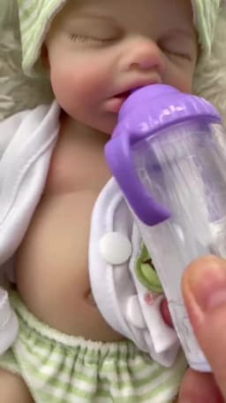 33cm Open Mouth Full Body Silicone Loulou Girl and Boy Newborn bebé de silicona cuerpo entero Handmade Lifelike Gifts for Kids