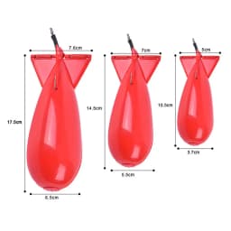 PRO BEROS Carp Fishing Rocket Feeder Spod Float Lure Bait Holder Spomb Pellet Rockets Feeders Position Gear Accessories