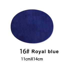 4Pcs Iron On Patches Repair Patches Oval Suede Cowhide Elbow Patches Elbow Knee Velvet Patches for Sweater Repair Clothing Jeans