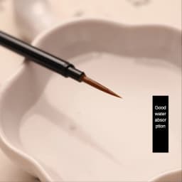 Very fine color 3pcs set nylon durable steel rod nail art hook pen stroke watercolor gouache oil painting acrylic nail art brush