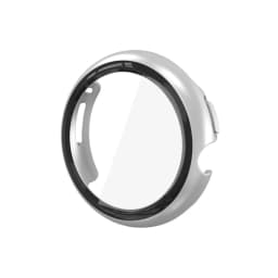 Tempered Glass+Cover For Google Pixel Watch PC Protective Case Full All-Around Bumper Screen Protector for Google Pixel Watch 2