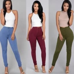 Solid Color Skinny Jeans Woman White Black High Waist Render Jeans Vintage Sexy Long Pants Femme Casual Pencil Pants Denim Jeans