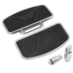 Adjustable Motorcycle Adjustable Passenger Floorboard Mount-Style Foot Rest Floorboards For Harley Dyna Electra Glide