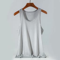New Mens Mesh Vest Ice Silk Quick-drying Bodybuilding Tank tops Fitness Muscle Sleeveless Narrow Vest Fitness Casual Sport Tops