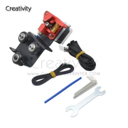 Upgrade Direct Drive Dual Gear Extruder Support Plate Kit for Ender-3 Ender 3 Pro CR 10,CR 10S Extruder Adapter 3D Printer Parts