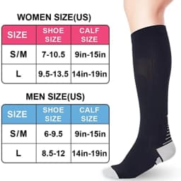 New Compression Socks Knee High 20-30 Mmhg Fit Medical Edema Diabetes Varicose Veins Running Marathon Compression Sports Socks