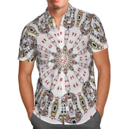New Hawaiian Floral Blouse Beach Shirt Men Men's Rockabilly Casual Retro Summer Classic Style Harajuku 3D Printed Rock El Rey