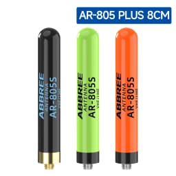 ABBREE AR-805PLUS Dual Band Mini Antenna SMA-Female VHF UHF High Gain For Baofeng UV-5R BF-888S UV-21 PRO 5RH QUANSHENG UV-K5