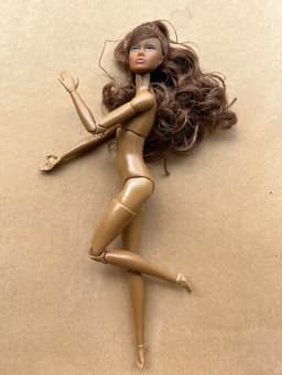 Poppy Parker Makeup Head With Beige Super White Coffee Yoga Slim Doll Body 1/6 Doll Figures Collective Toys