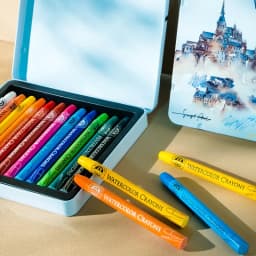 MUNGYO Artist Pastel Sticks 12/24/36 Colors Watercolor Crayons Painting Pigment Professional Art Supplies MAC