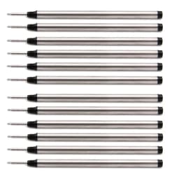 113mmx6mm 0.7 Tip Rollerball Pen Ballpen Refill For Mont Blanc 105159 107878 H-12 M401 M506 P163 MNB107878 M710 German Ink