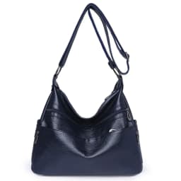 3 Layers Zippers Shoulder Handbag High Quality Big Shoulder Crossbody Bags Luxury Designer Messenger Sac Small Casual Tote Bags