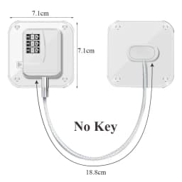 Password Baby Safety Door Window Lock Key for Children Kids Home Security Protection Baby Care Cabinet Refrigerator Locks Drawer
