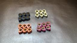 Gts250 Racing Variator Roller Weights 21x17mm 9g 11.5g 13g 14g For Vespa Gts Super Granturismo Gtv 125cc 200cc 250cc 300cc