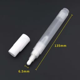 Creative Plastic Empty Pen Rod 3mm 5mm 6.5mm 8mm 10mm Barrels Tube for Graffiti Pens Liquid Chalk Markers Paint Pen Accessories