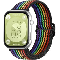 Nylon Braided Strap for Huawei Watch Fit3 Fit2 Fit5 4 Solo Loop Band for Huawei Watch Fit 3 2 1 Smartwatch Woven Sport Bracelet