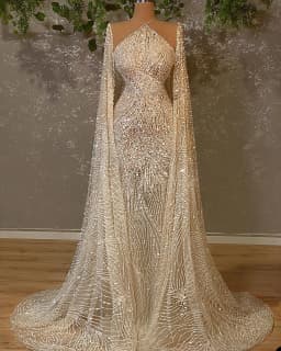 Luxury Beading Sequins Mermaid Wedding Dress Customized Tulle Robe Sweetheart Sleeveless Court Train Custom Made Bridal Gowns
