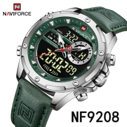 NAVIFORCE Luxury Men Quartz Watch Military LED Digital Waterproof Wristwatch Sport Chronograph Male Clock Relogios Masculino