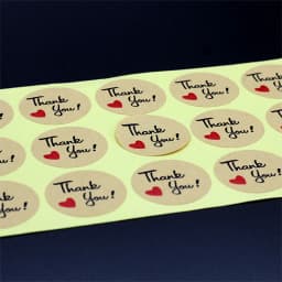 100PCS 3-10cm Custom LOGO Wedding Sticker Personalized Design Your Label Candy Gift Box Birthday Party Seal Sticker Self-adhesiv