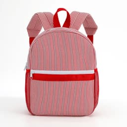 School Backpack Toddler Seersucker Cute Striped Backpack for Girls 12" for Preschool Kindergarten 15" for High School Teenagers