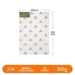 Baohong 300g 100% Cotton Artist Watercolor Drawing Paper Pad 20sheets Aquarell Watercolor Sketchbook For Painting Art Supplies