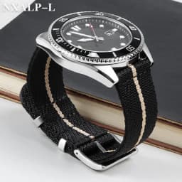 Men's Military Nylon Watch Strap for Seiko for Omega Bracelet Quick Release Universal Sport Canvas Smart Watch Band 20mm 22mm
