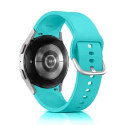 20mm Silicone Strap For Samsung Galaxy Watch 4 6 Classic 47mm/46mm 5 Pro 45mm No Gaps Bracelet Galaxy Watch 6 5 4 40mm/44mm Belt