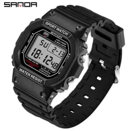 SANDA Digital Watch Men Waterproof 30M Watch LED Men's Sport G Style Watch Mens Top Brand Military Watches Relogio Masculino