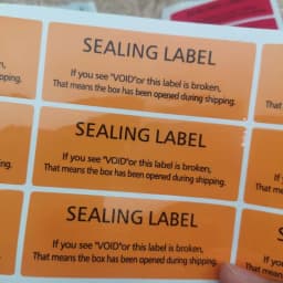 90pcs Warranty Protection Sticker ( 80X30MM )Security Seal Tamper Proof Warranty Void Label Stickers