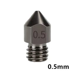 1/3Pcs MK8 Nozzle Hardened Steel M6 Corrosion-Resistant Extruder 0.4/0.6/0.8mm 3D Printer Nozzle For CR10 Ender 3 Sapphire Pro