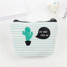 New Women Kids Canvas Coin Purse Floral Zipper Pouch Small Wallet Children Female Key Card Holder Mini Money Bag Gift