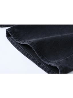 2025 Summer Women's High Waist Denim Shorts Casual Loose Ladies Plus Size Streetwear Fashion Button Wide Leg Short Jeans Female