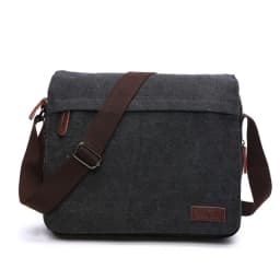Fashion Solid Vintage Canvas Messenger Satchel Bags Buckle Casual Portable Shoulder Bag Korean Trend Simple Pack For Men 2020