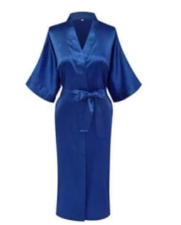 Plus Size S-XXXL Rayon Bathrobe Womens Kimono Satin Long Robe Sexy Lingerie Classic Nightgown Sleepwear with Belt