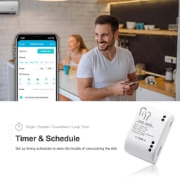 Tuya Smart Life wifi switch DC 12v 24v 220v Inching/Self-Locking wireless Relay Smart home Automation door access remote control
