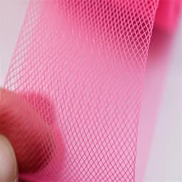 Wholesale 2cm~10cm Soft Crinoline for Wedding Dress Horsehair Braid Polyester Mesh Fabric Crinolina Clothing Accessories