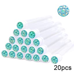 20Pcs/Lot Dust-Proof Eyelash Brush Tube Empty Reusable Lash Mascara Wand Case Replaceable Makeup Applicators Container wholesale
