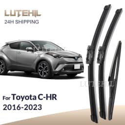 For Toyota C-HR CHR 2016-2023 2017 2018 2019 Wiper Front & Rear Wiper Blades Windshield Windscreen Window Brushes 26"+16"+14"