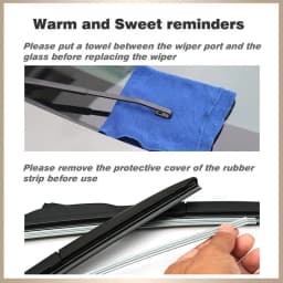 For Toyota C-HR CHR 2016-2023 2017 2018 2019 Wiper Front & Rear Wiper Blades Windshield Windscreen Window Brushes 26"+16"+14"