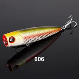 Noeby 105mm 24g Topwater Popper Fishing Lures Wobblers Long Casting Artificial Hard Baits Saltwater Freshwater Fishing Lures
