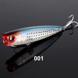 Noeby 105mm 24g Topwater Popper Fishing Lures Wobblers Long Casting Artificial Hard Baits Saltwater Freshwater Fishing Lures