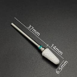 Ceramic Carbide Nail Drill Bit Rotate Burr Milling Nail Cutter Bits Electric Drill Machine For Manicure Pedicure Tools